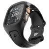 SPIGEN LIQUID AIR PRO & TEMPERED GLASS APPLE WATCH ULTRA 1 / 2 / 3 (49 MM) BLACK